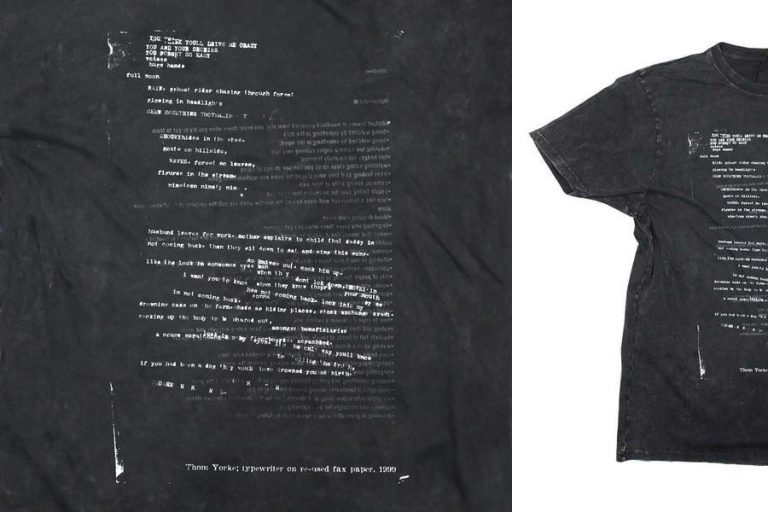 radiohead’den sadece bu hafta sonuna özel t-shirt satışta