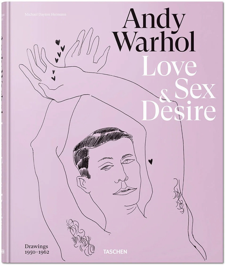andy warhol’un illüstrasyonları love, sex and desire isimli bir kitapta toplandı