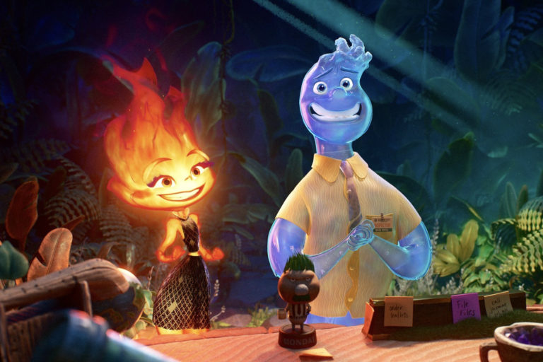 yeni pixar filmi elemental, ilk fragmanıyla “ateş, su, toprak, tahta” diyor